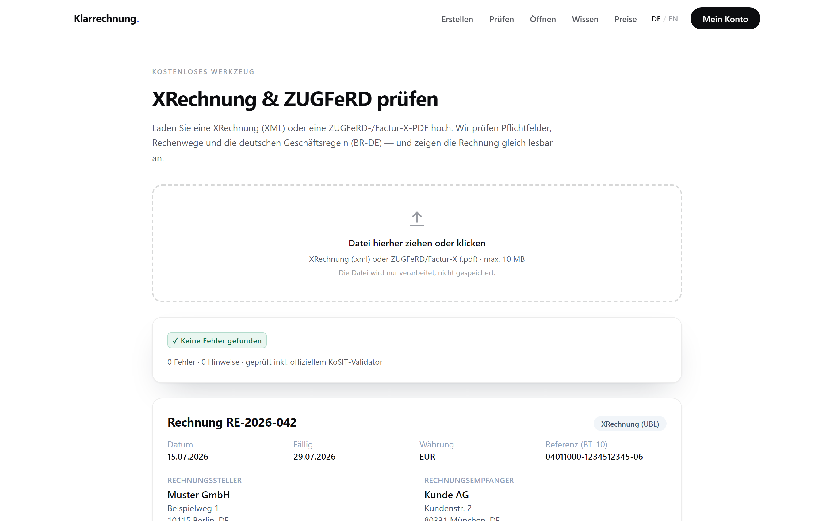 Prüfen